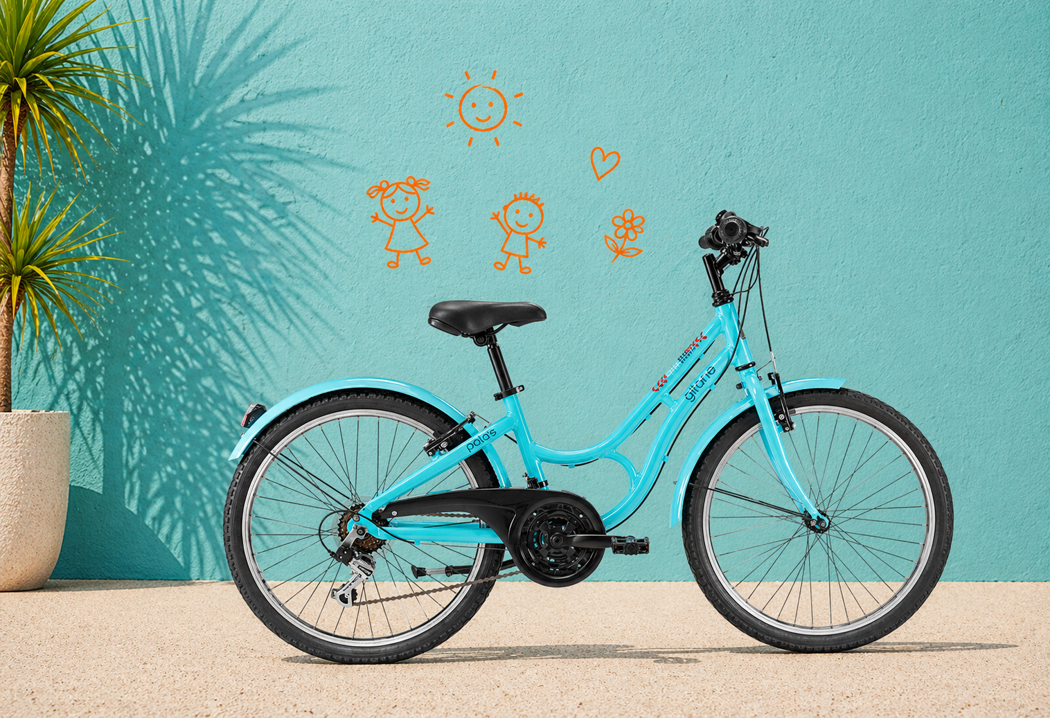 Location Cluny - Velo enfant Gitane 24